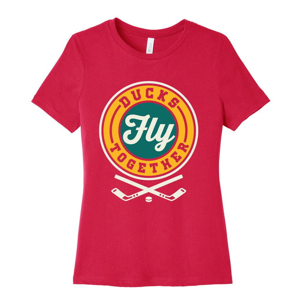Ducks Fly Together Women's Cotton Tee