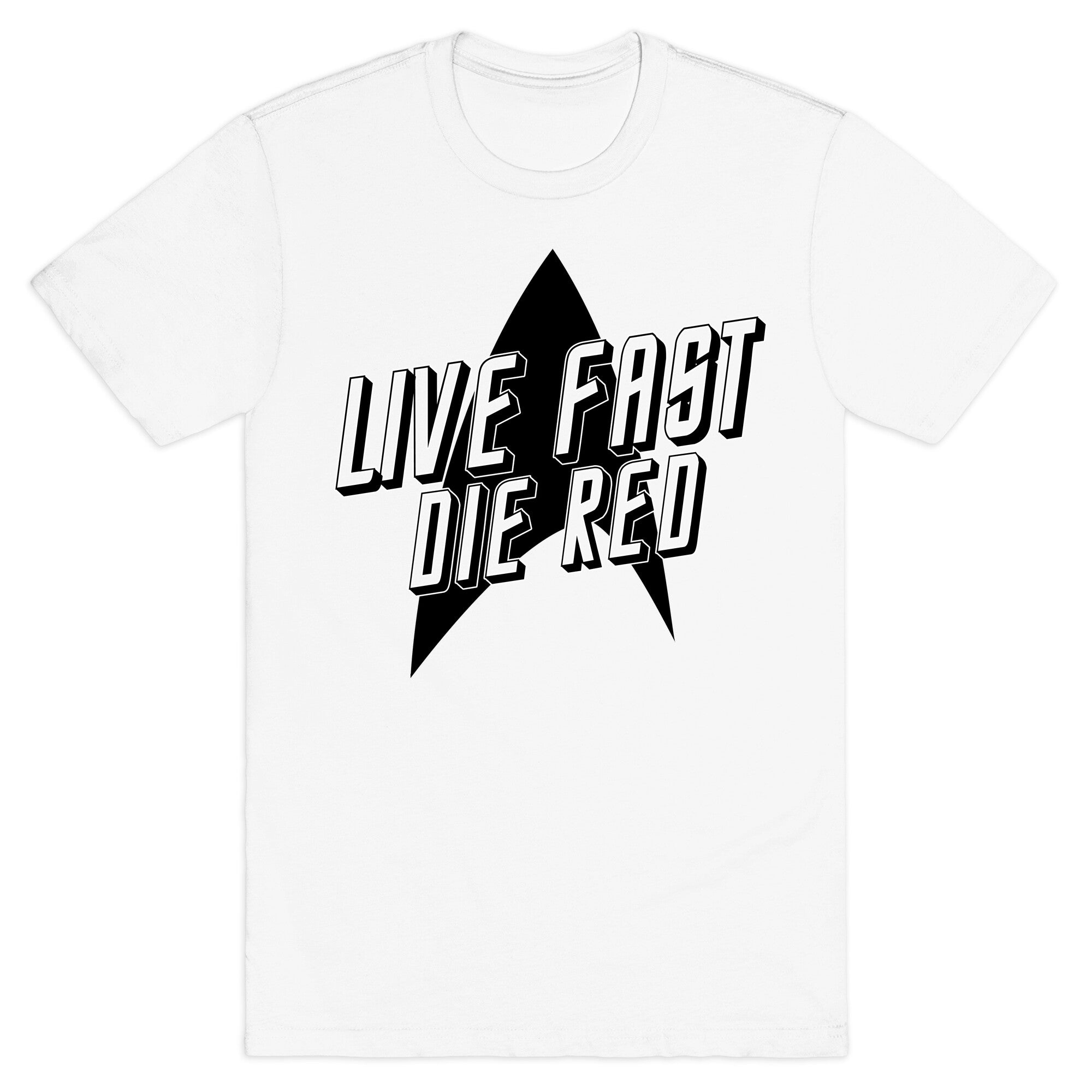 Live Fast, Die Red (Vintage) T-Shirt