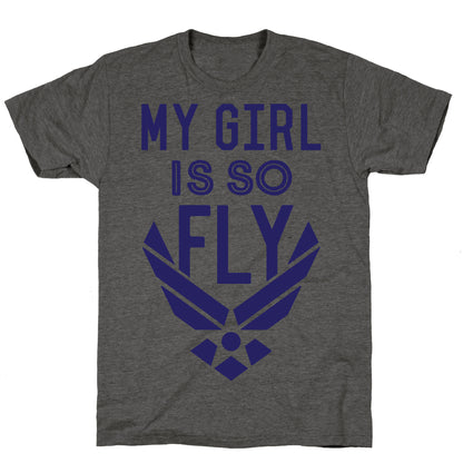 My Girl Is So Fly Unisex Triblend Tee