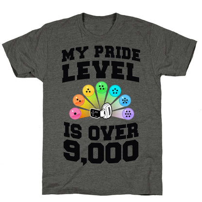 My Pride Level is Over 9,000 Unisex Triblend Tee