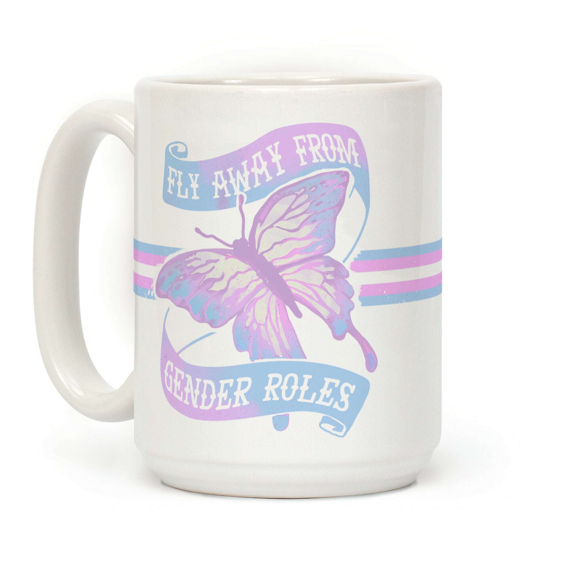 Fly Away From Gender Roles Coffee Mug