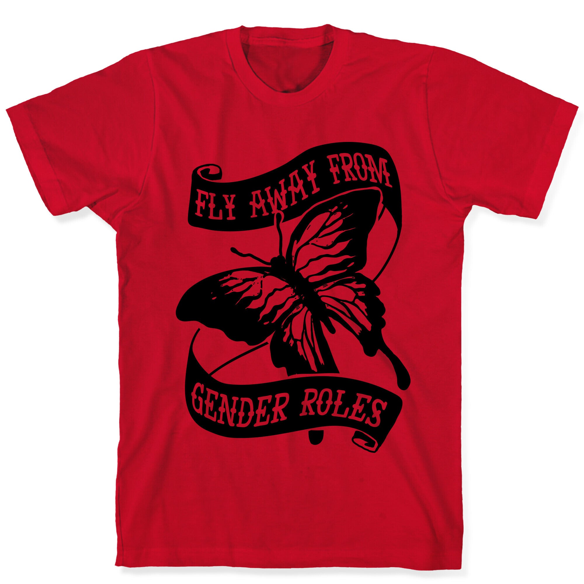 Fly Away From Gender Roles T-Shirt