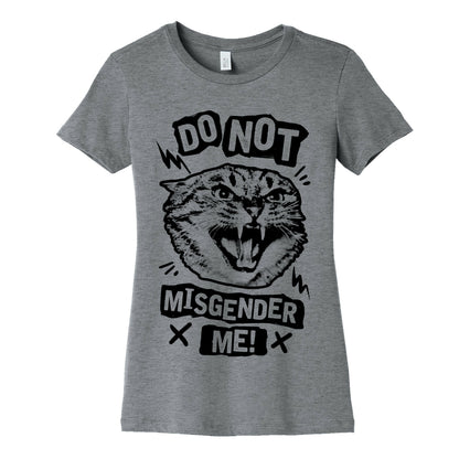 Do Not Misgender Me Women's Cotton Tee