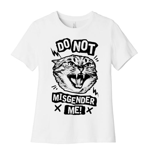Do Not Misgender Me Women's Cotton Tee