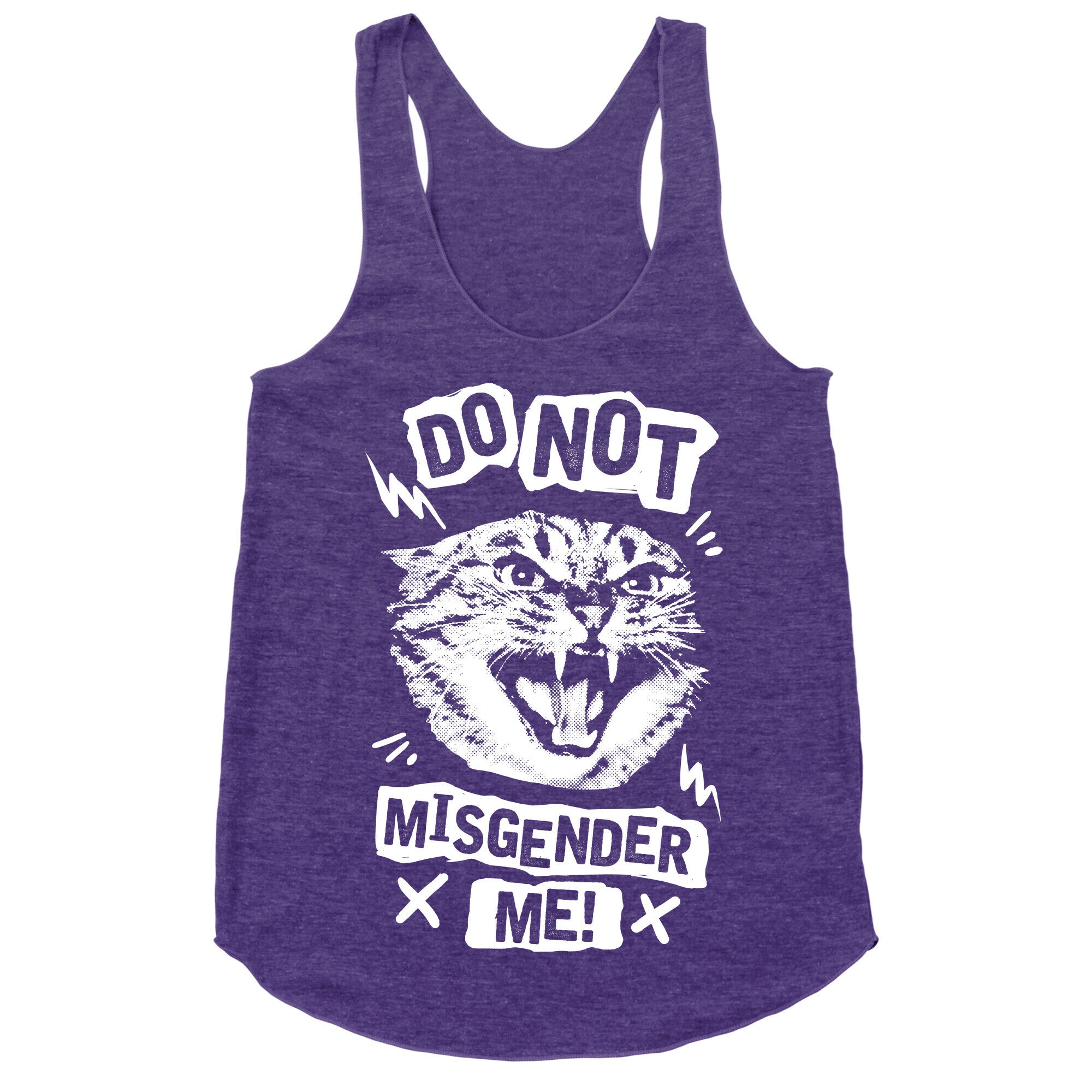 Do Not Misgender Me Racerback Tank