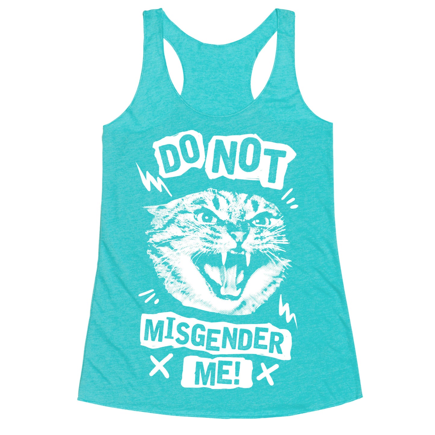 Do Not Misgender Me Racerback Tank