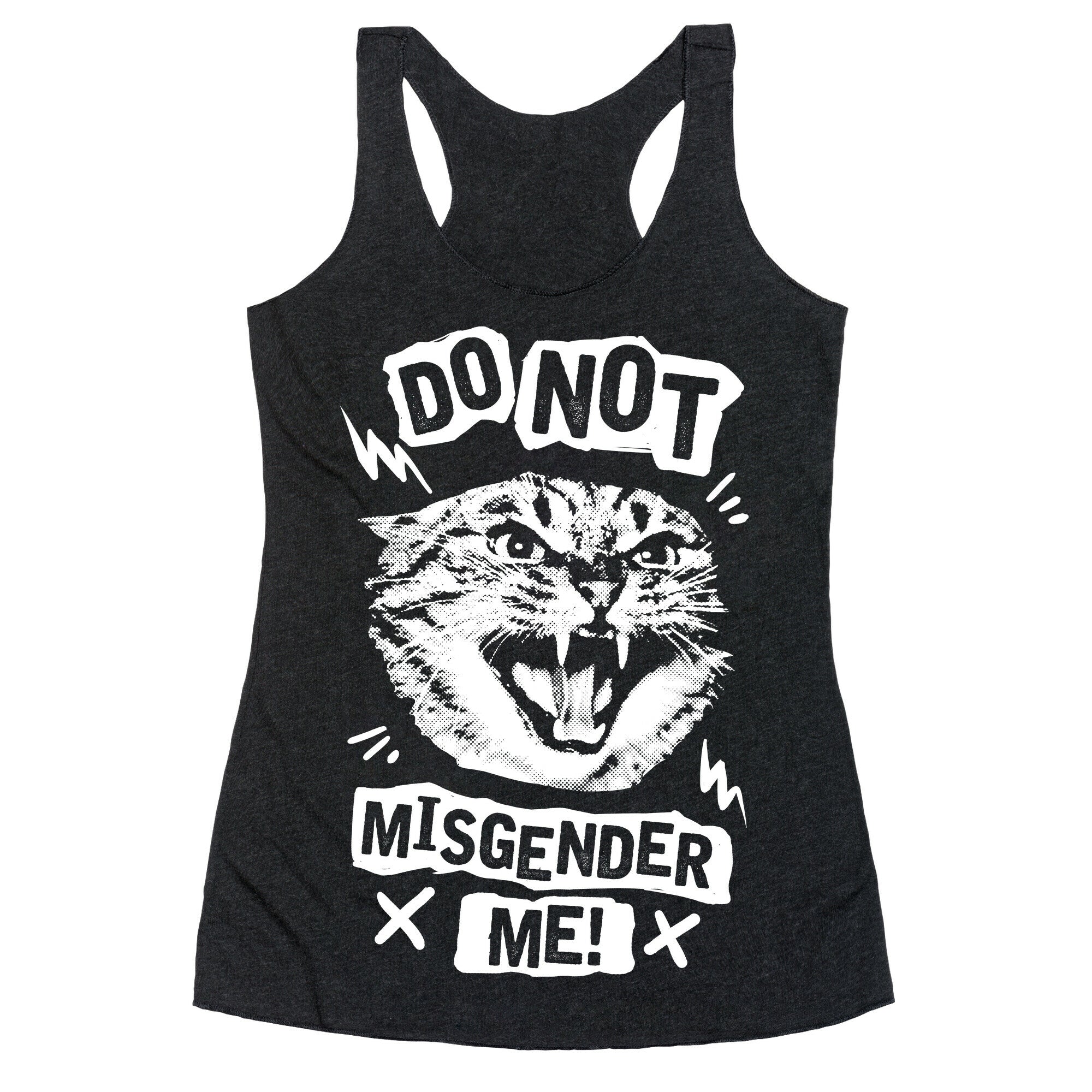 Do Not Misgender Me Racerback Tank