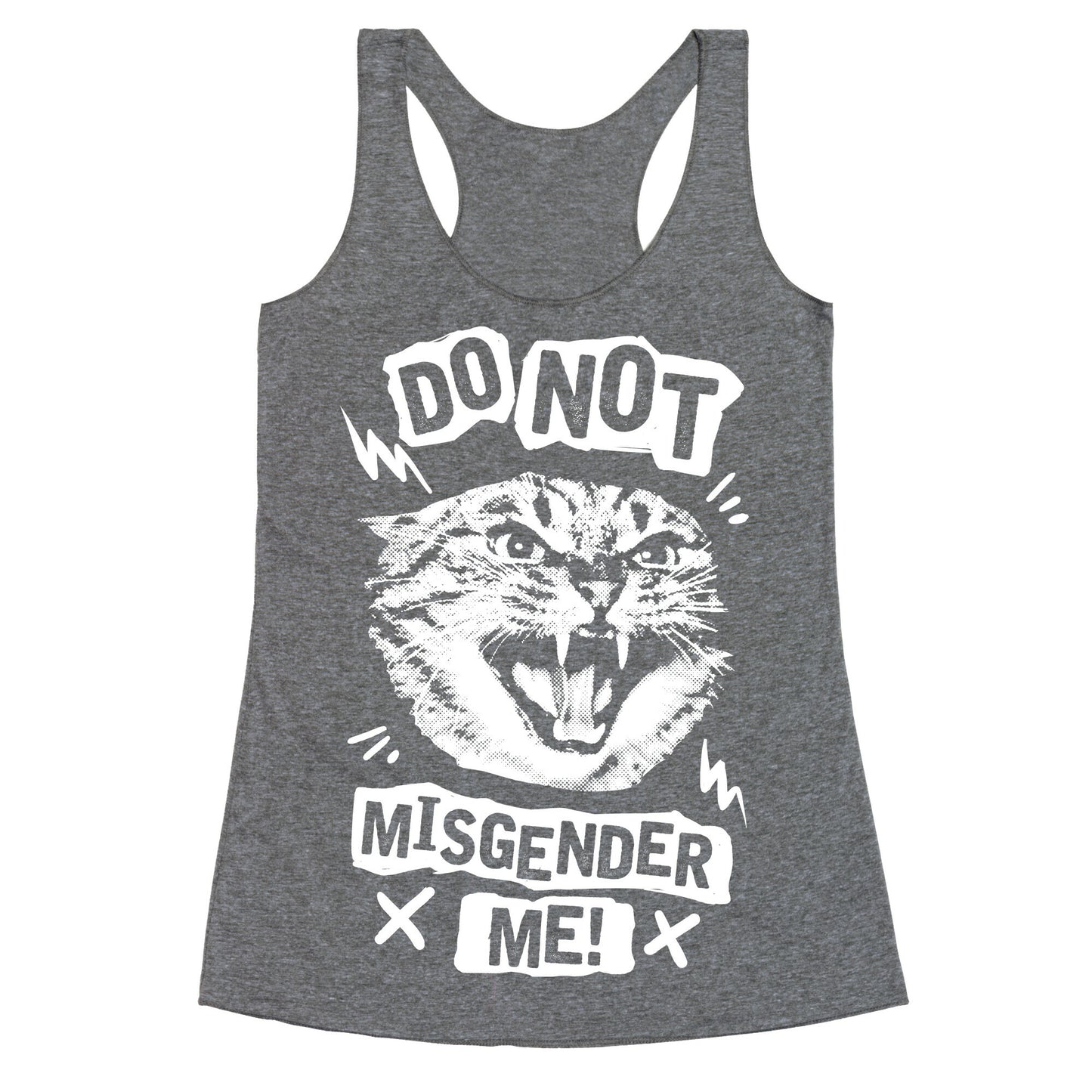 Do Not Misgender Me Racerback Tank