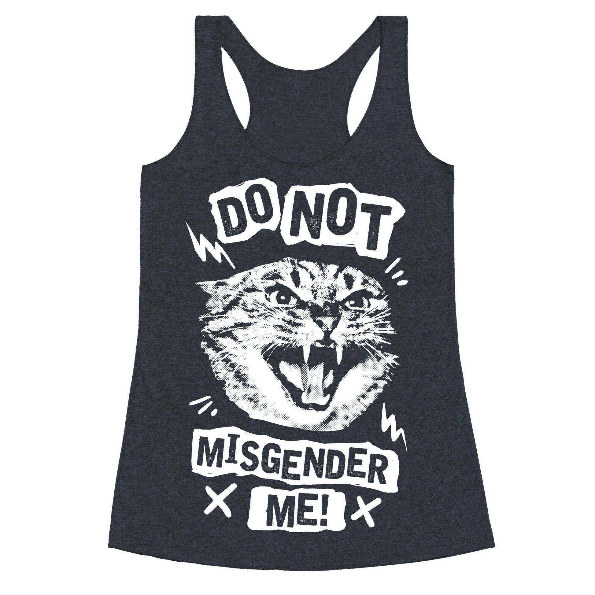 Do Not Misgender Me Racerback Tank
