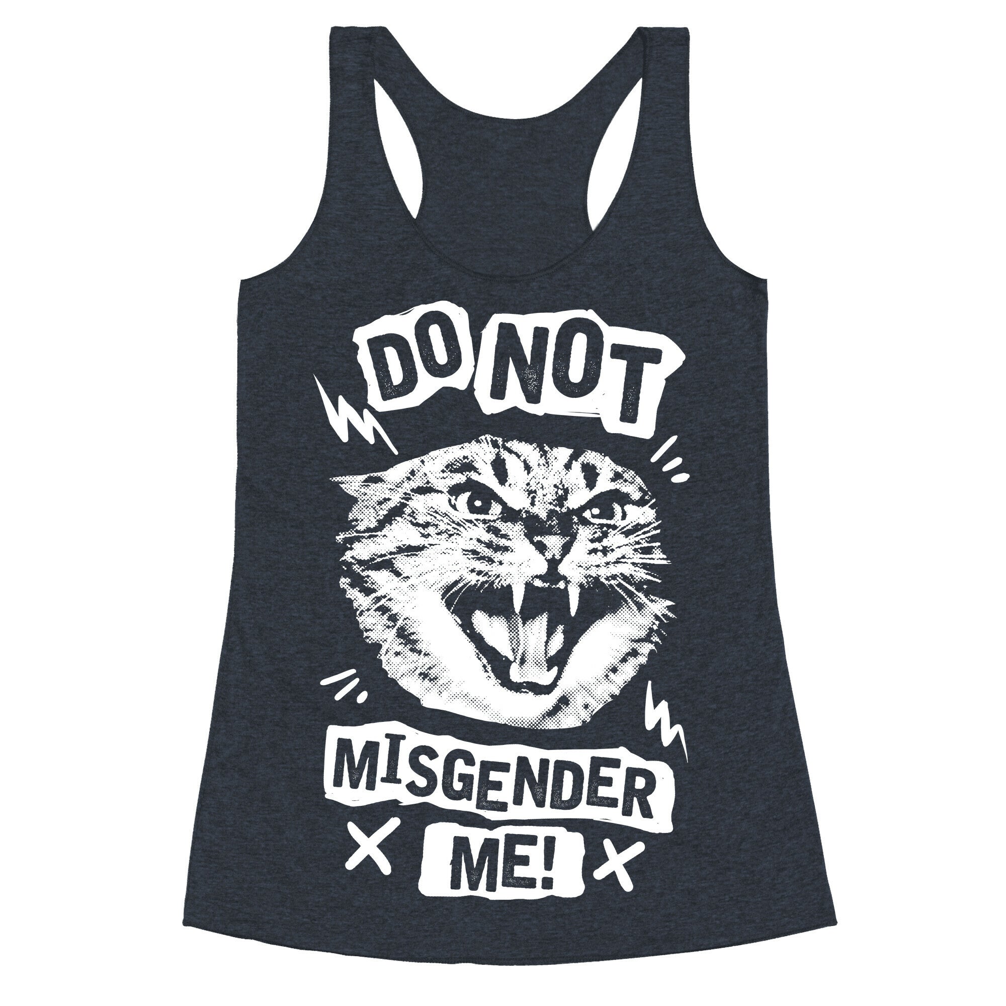 Do Not Misgender Me Racerback Tank