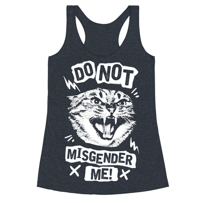 Do Not Misgender Me Racerback Tank