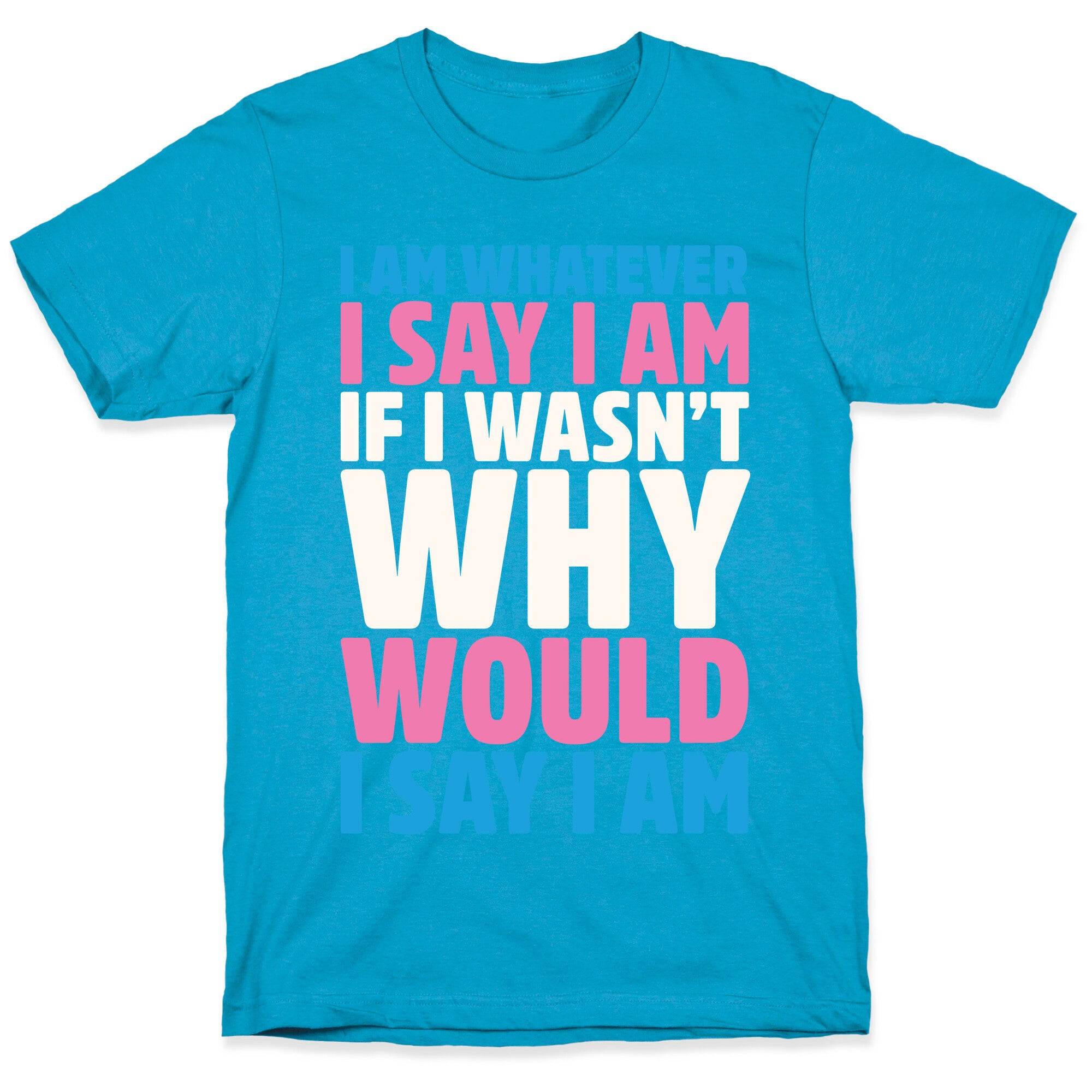 I Am Whatever I Say I Am Unisex Triblend Tee