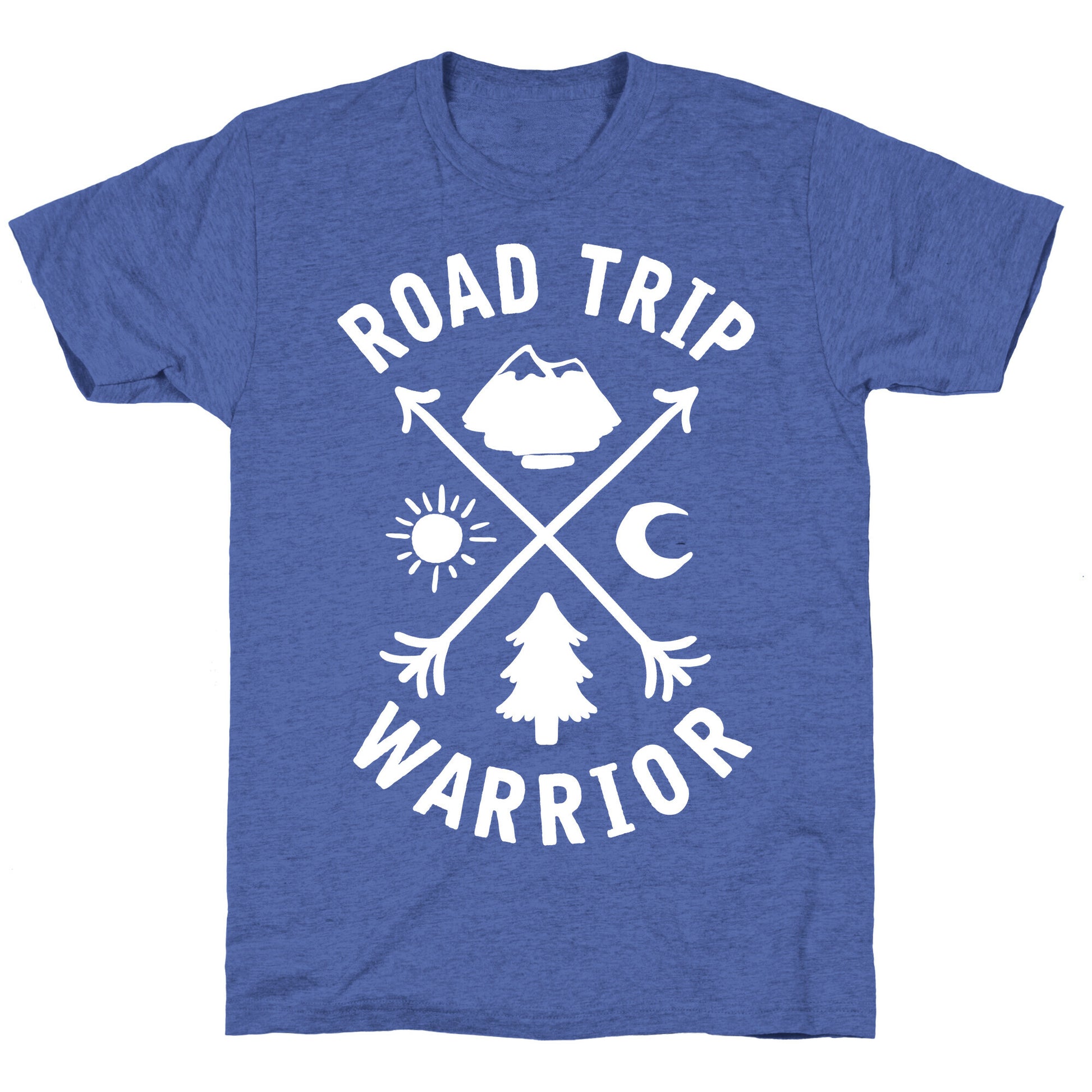 Road Trip Warrior Unisex Triblend Tee