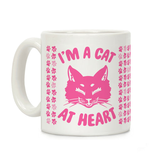 I'm a Cat at Heart Coffee Mug