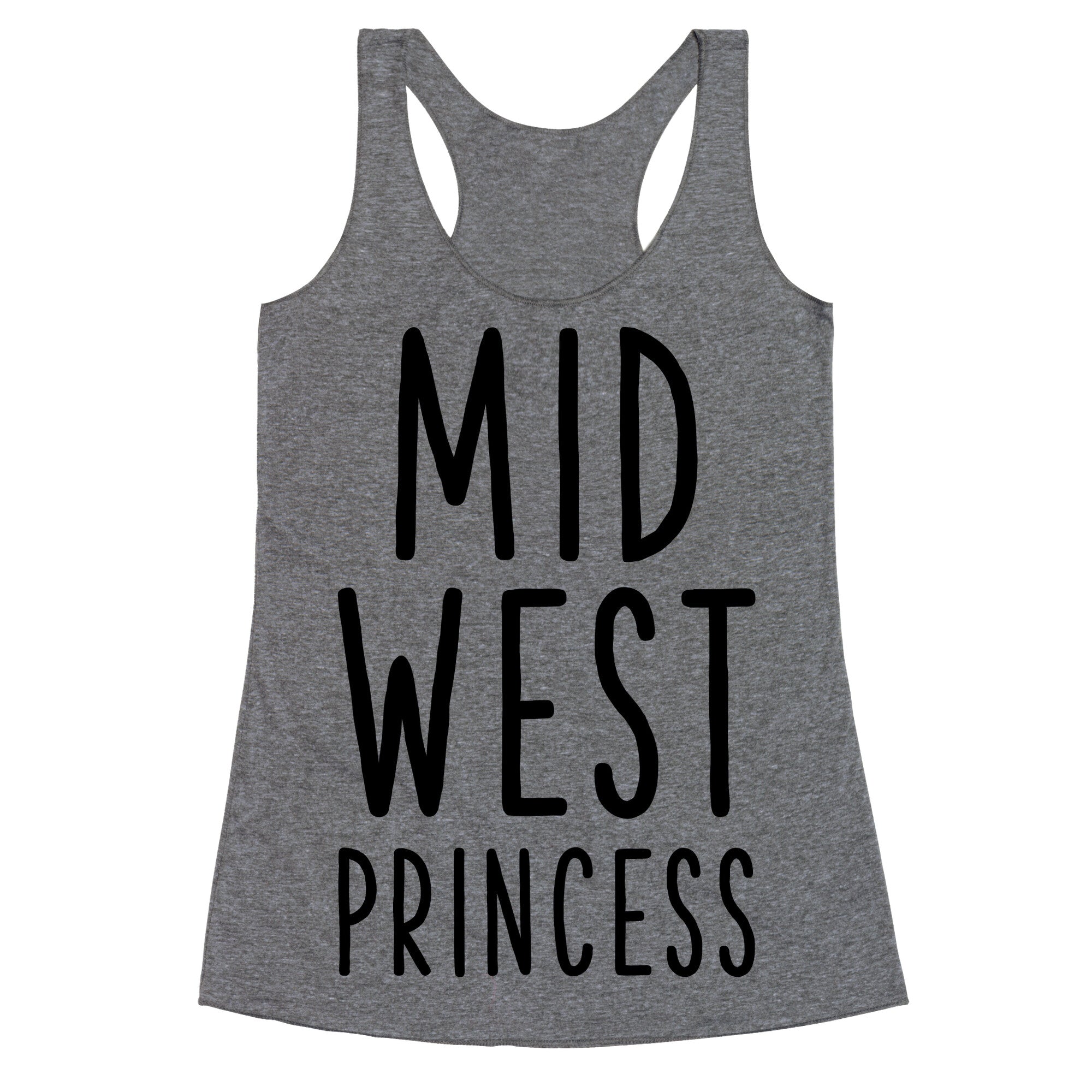 Midwest Princess Racerback Tank