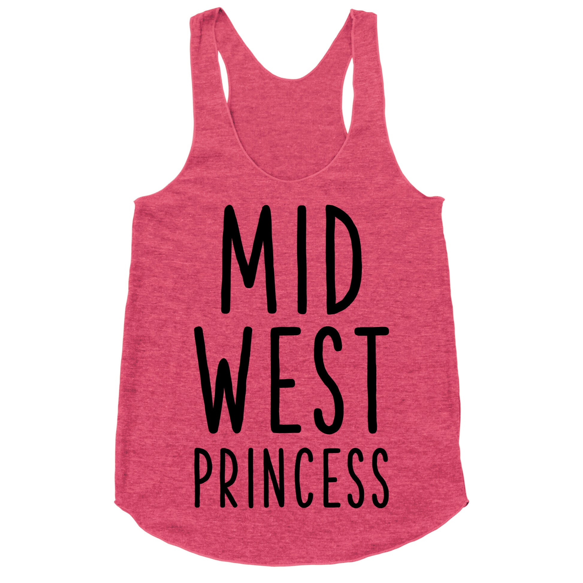 Midwest Princess Racerback Tank