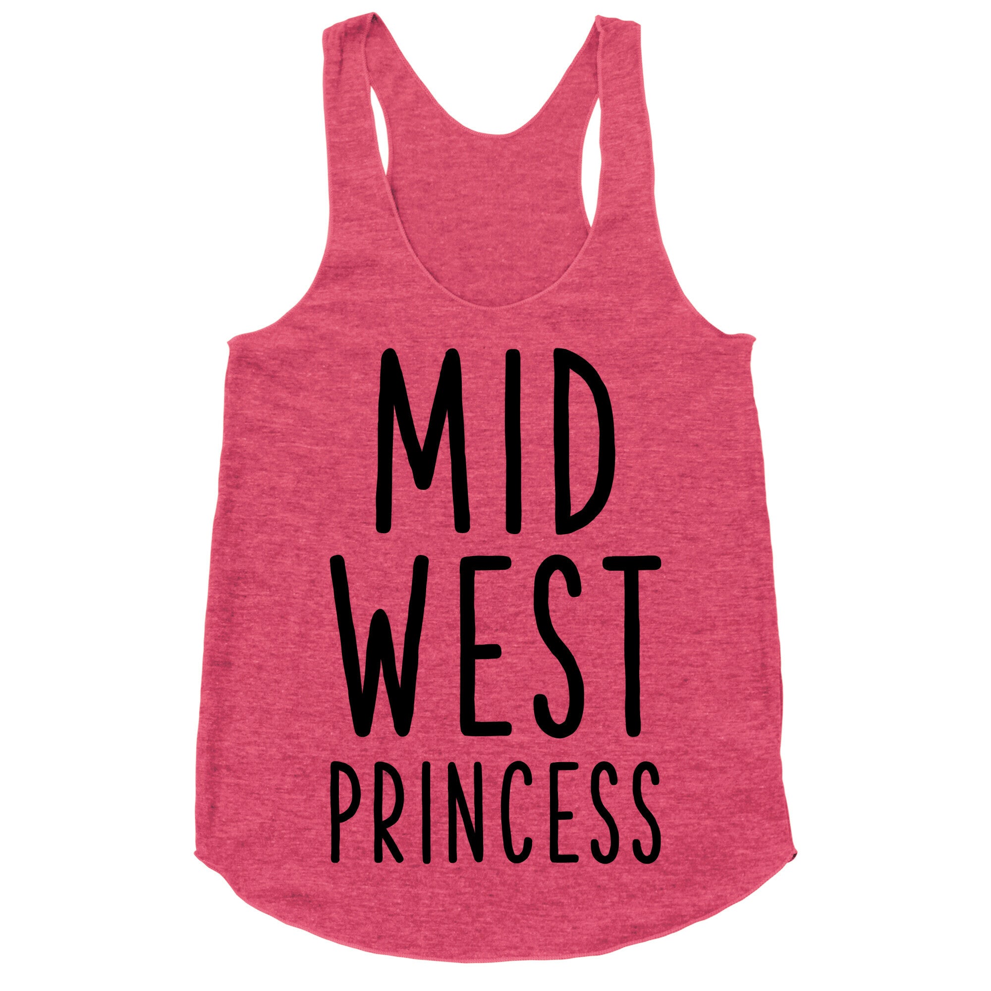 Midwest Princess Racerback Tank