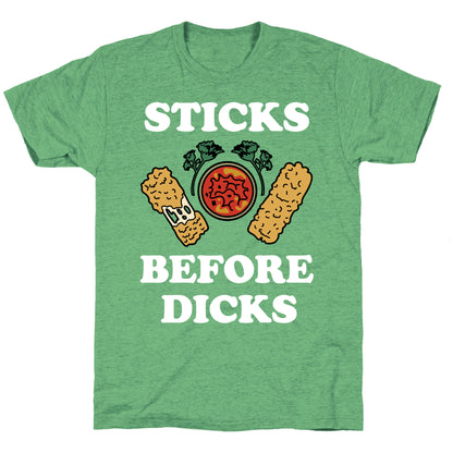 Sticks Before Dicks Unisex Triblend Tee