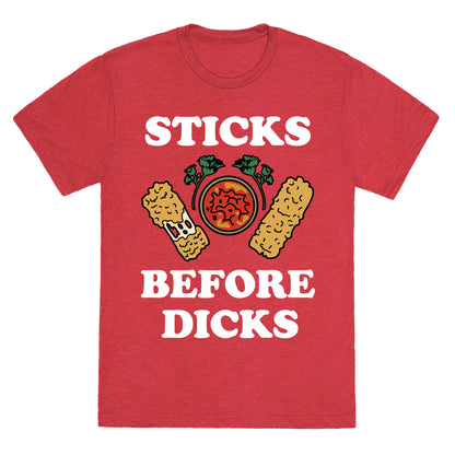 Sticks Before Dicks Unisex Triblend Tee