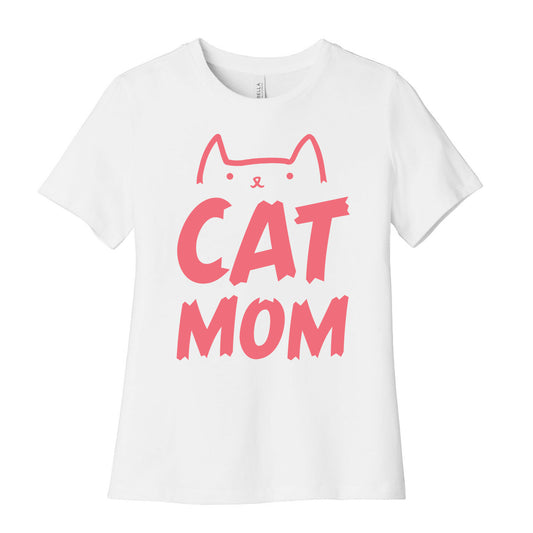 Cat Mom Women's Cotton Tee