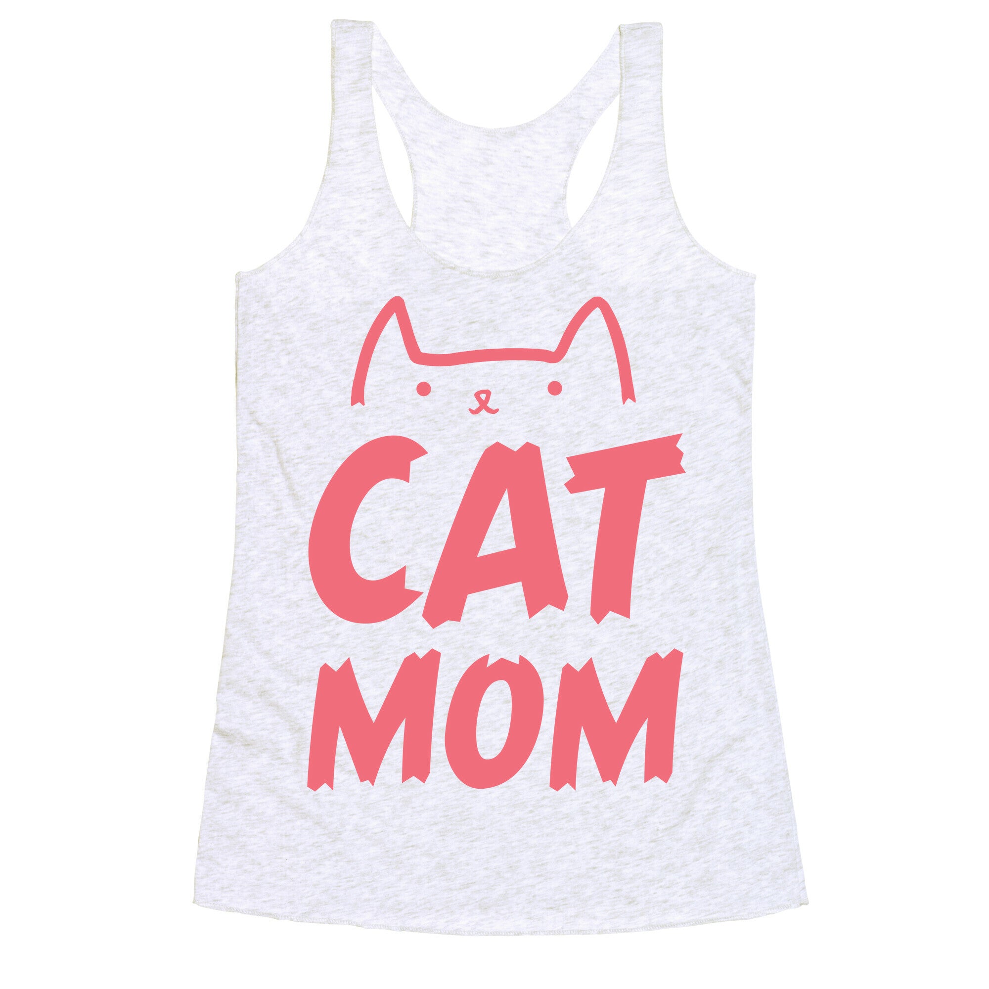 Cat Mom Racerback Tank