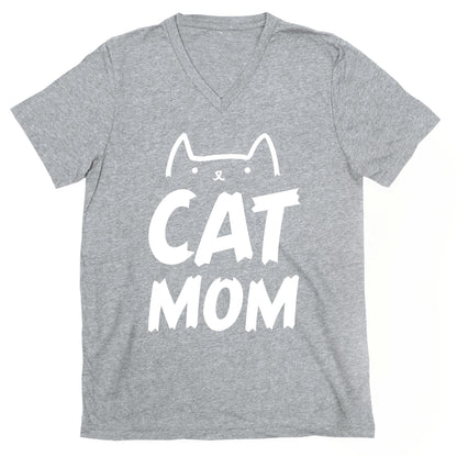 Cat Mom V-Neck