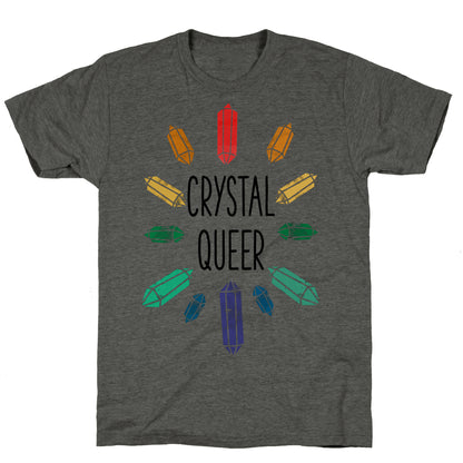 Crystal Queer Unisex Triblend Tee