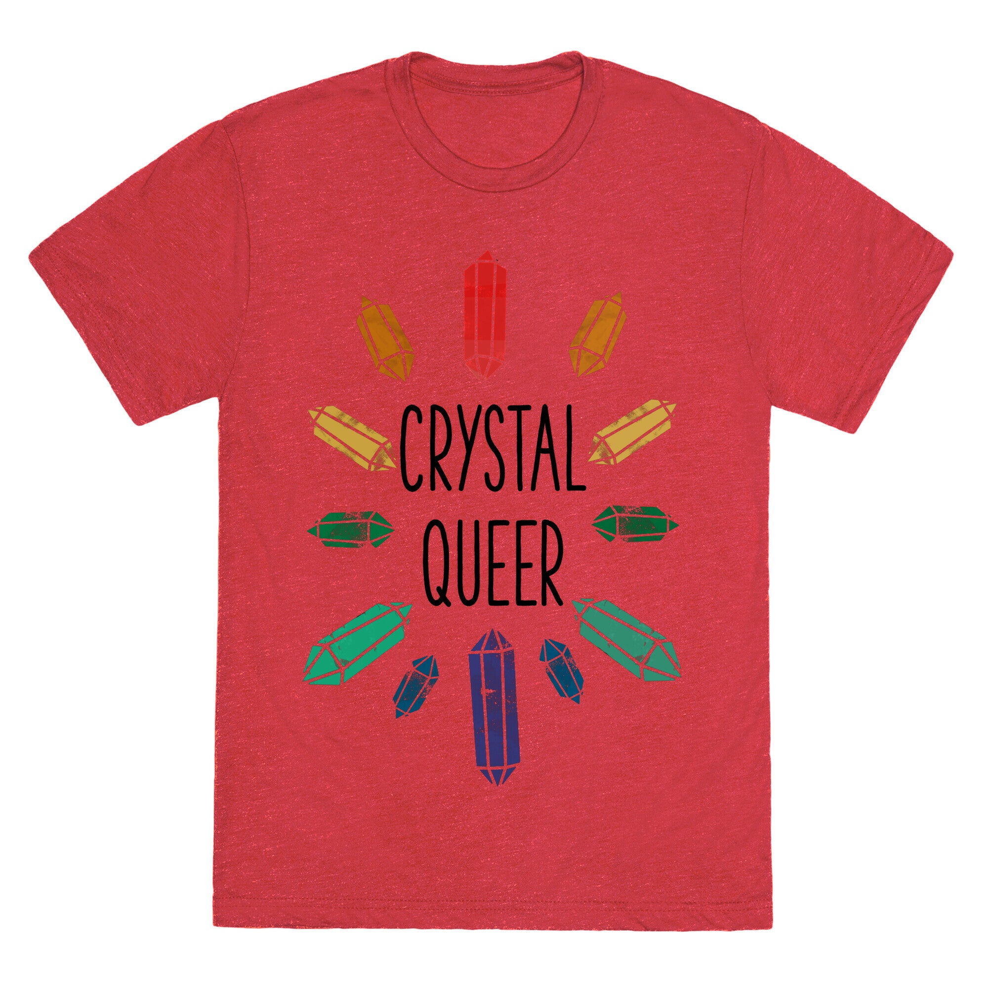 Crystal Queer Unisex Triblend Tee