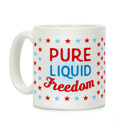 Pure Liquid Freedom Coffee Mug