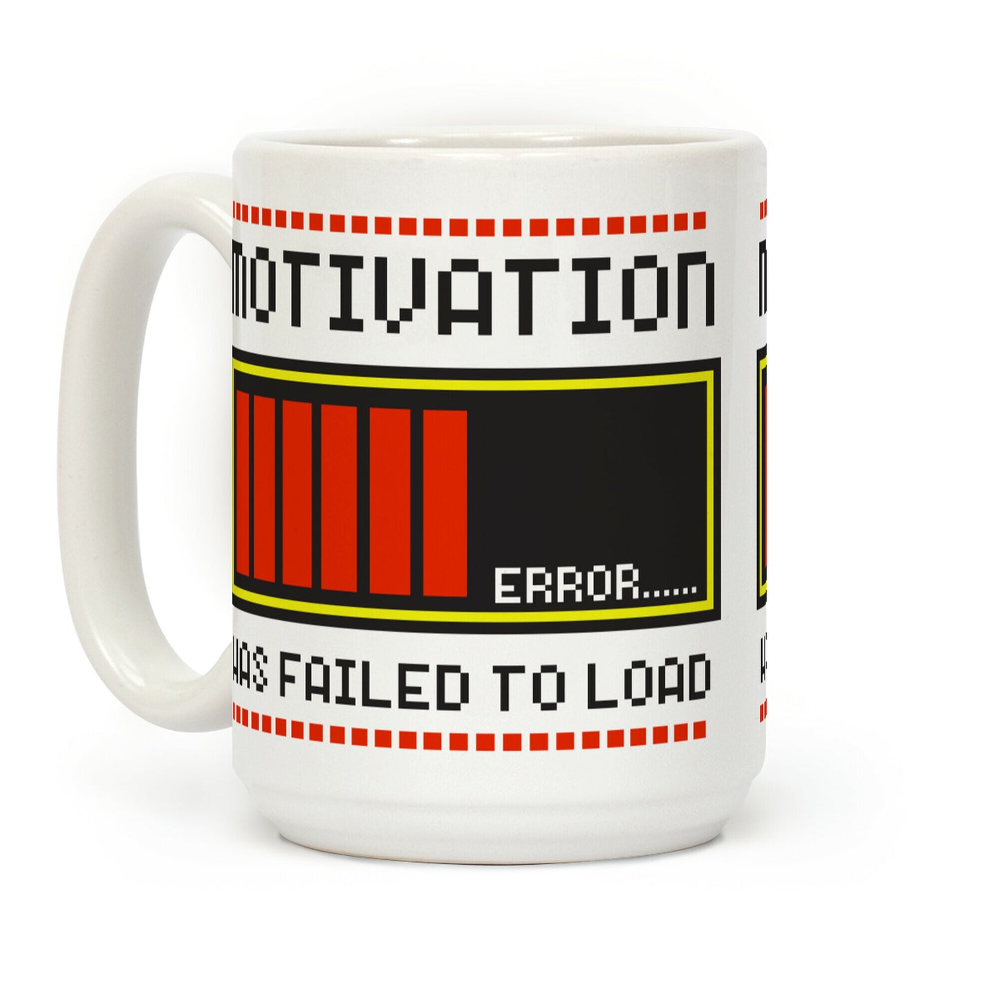 Motivation Has Failed to Load Coffee Mug