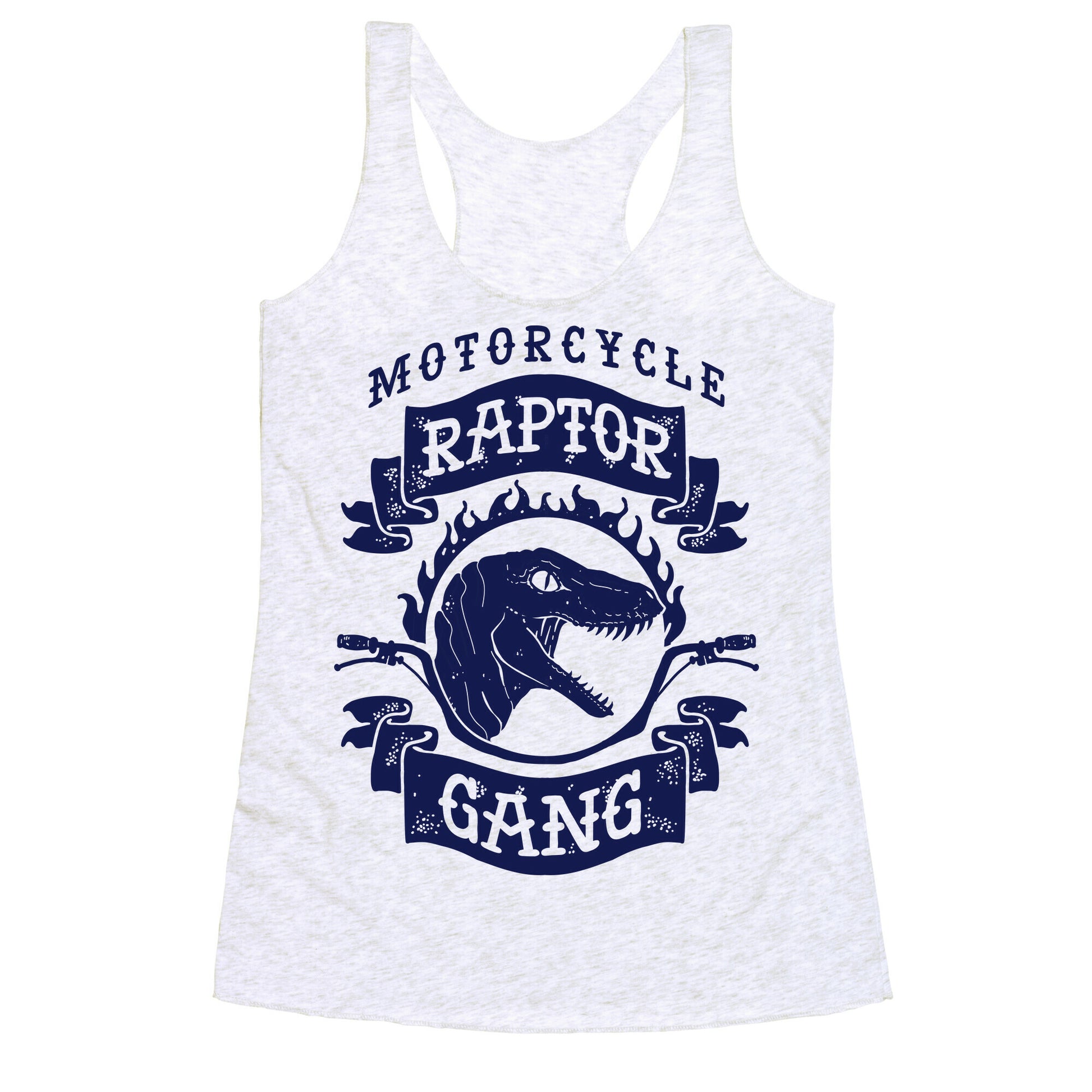 Motorcycle Raptor Gang Racerback Tank