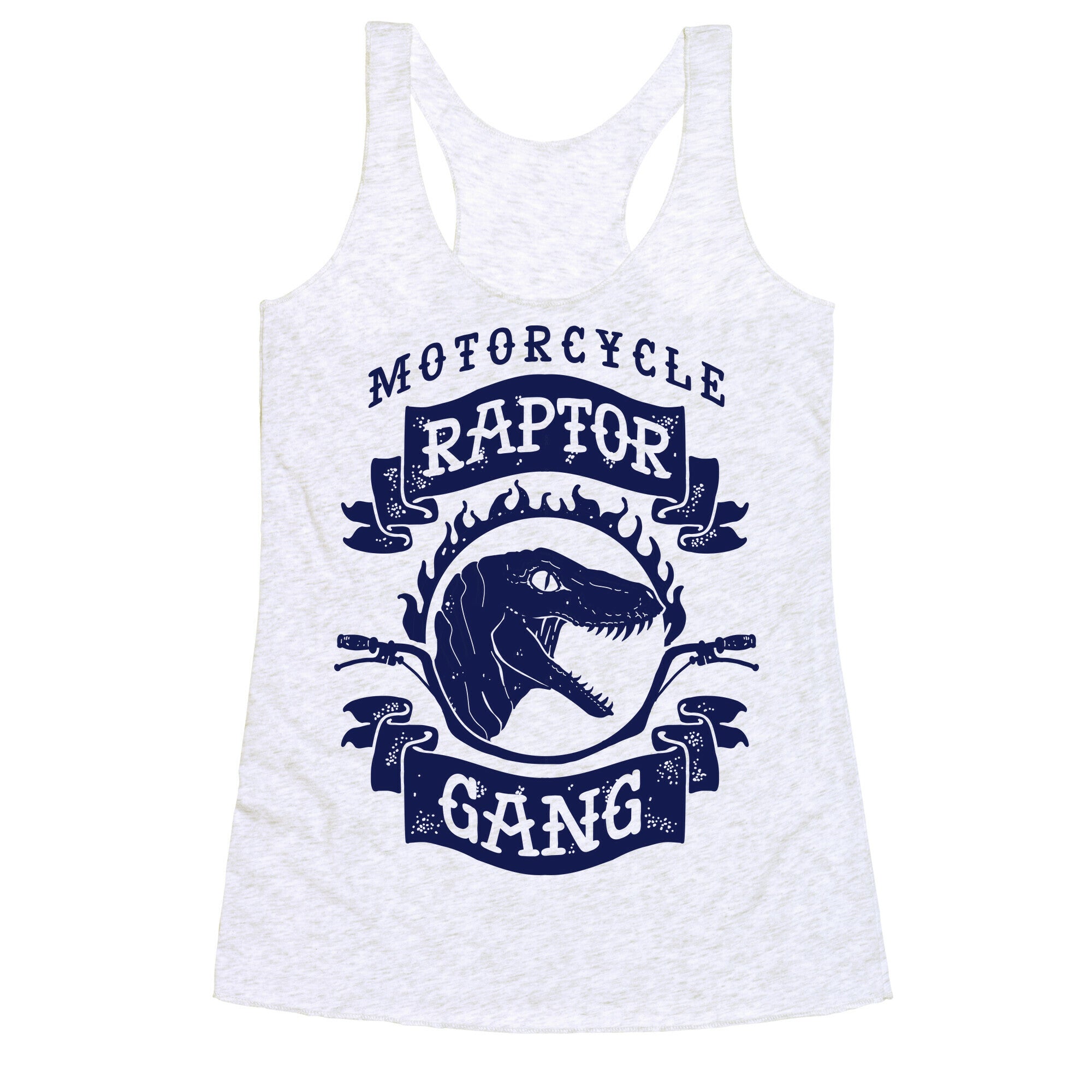 Motorcycle Raptor Gang Racerback Tank