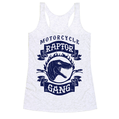 Motorcycle Raptor Gang Racerback Tank
