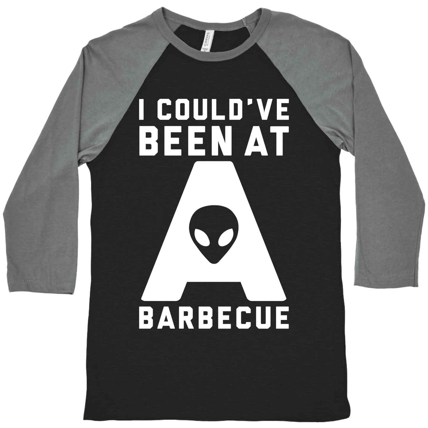 I Could've Been At A Barbecue Baseball Tee