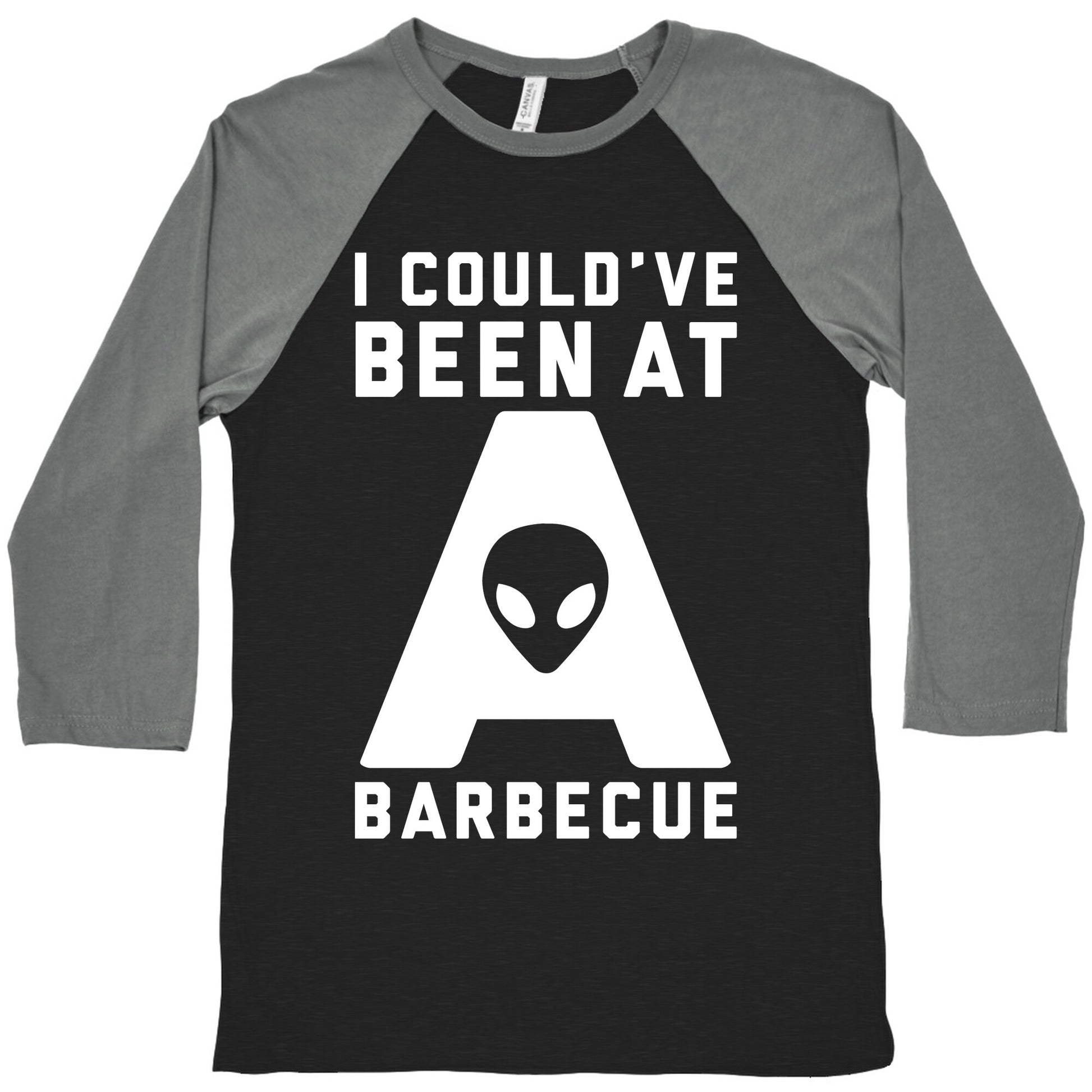 I Could've Been At A Barbecue Baseball Tee