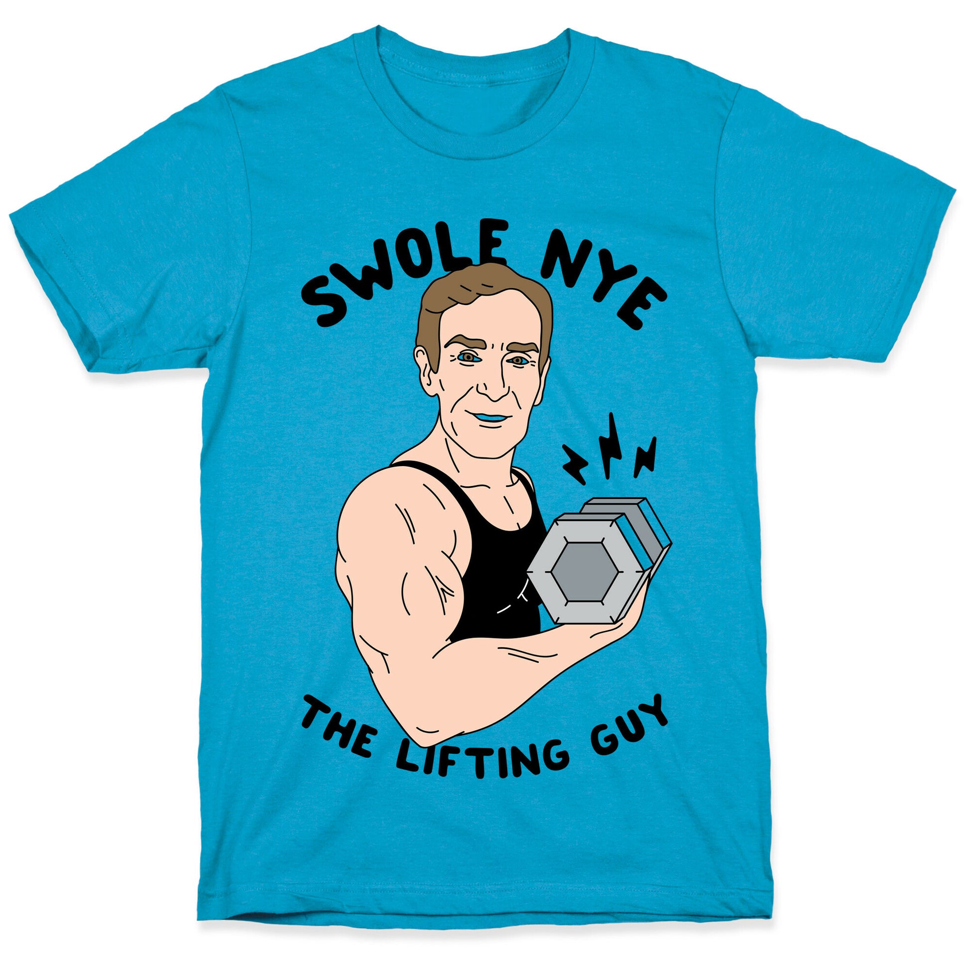 Swole Nye The Lifting Guy Unisex Triblend Tee
