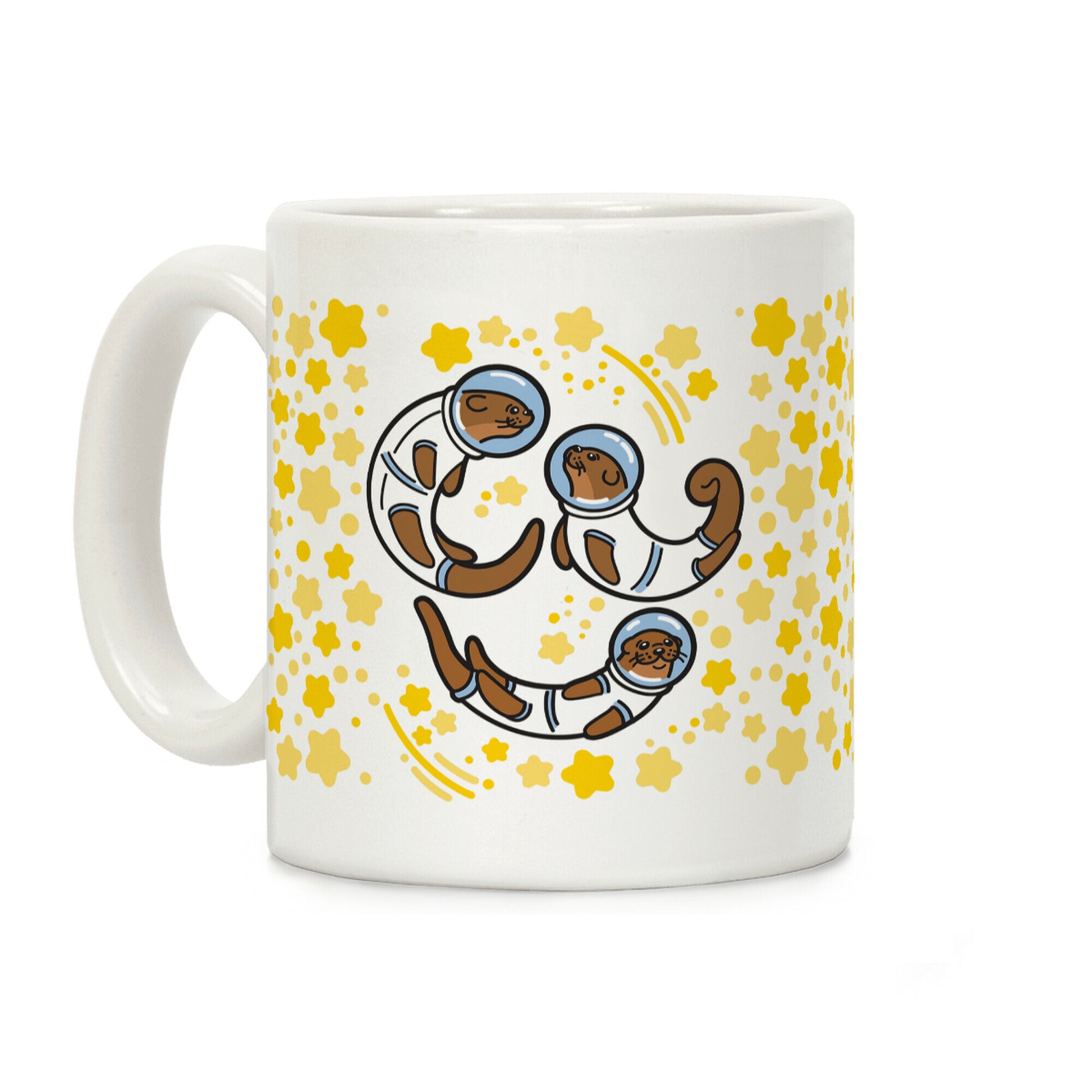 Otters In Space Coffee Mug