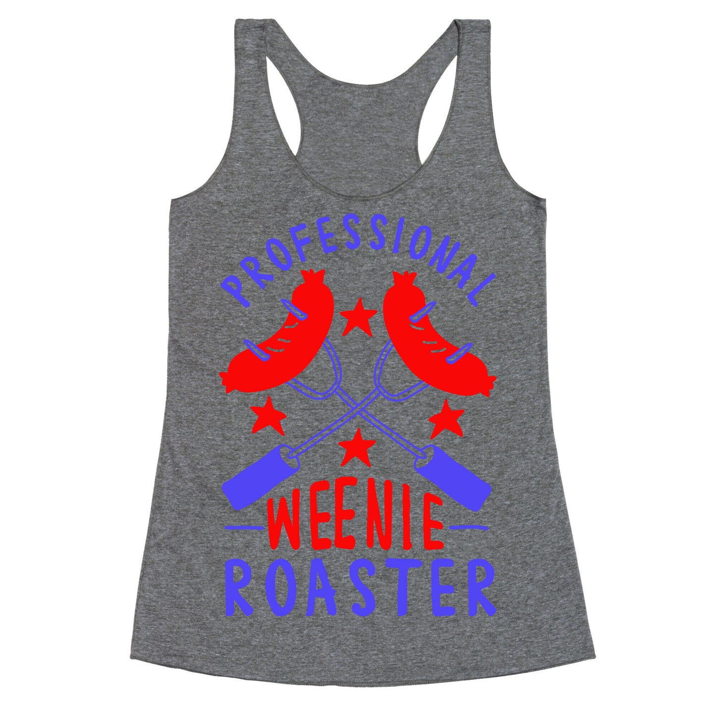 Professional Weenie Roaster Racerback Tank