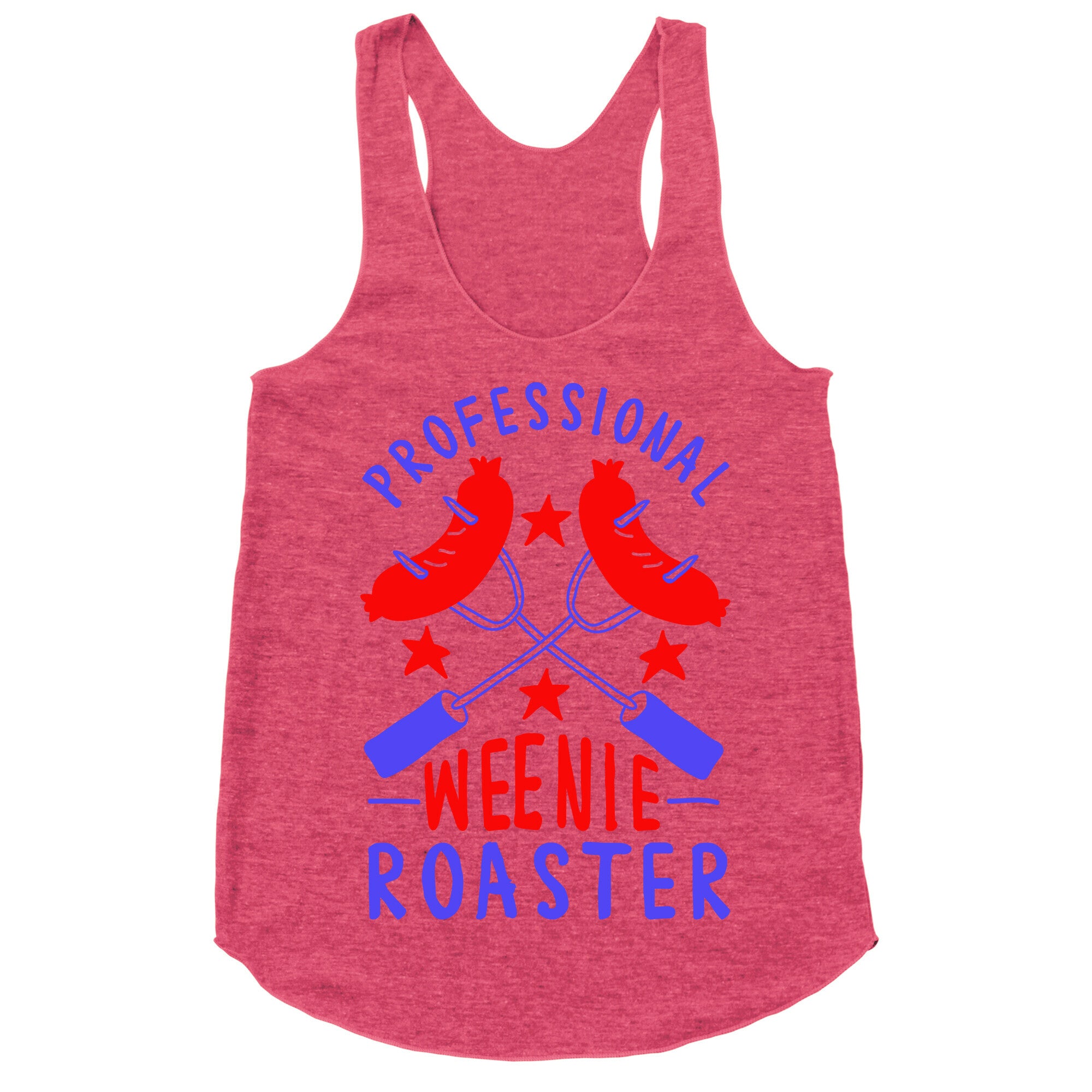 Professional Weenie Roaster Racerback Tank