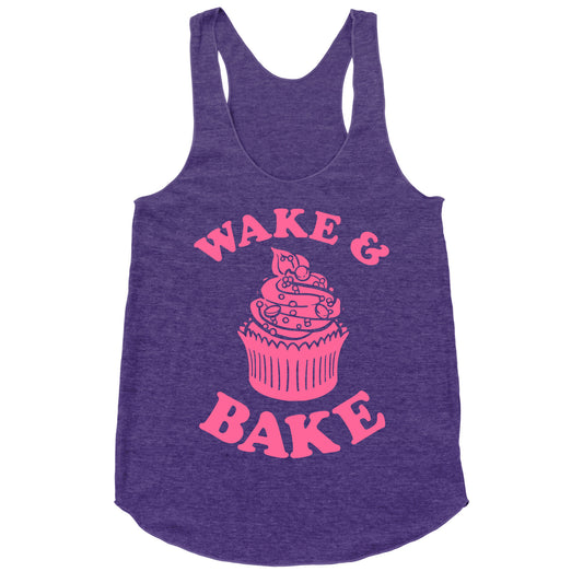 Wake and Bake Racerback Tank