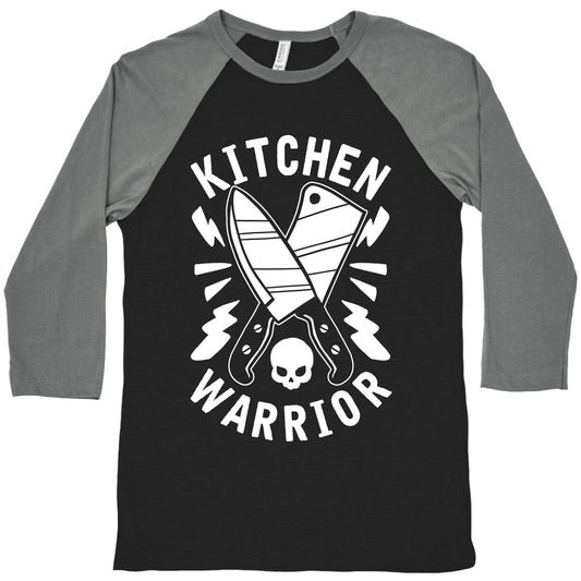 Kitchen Warrior Baseball Tee