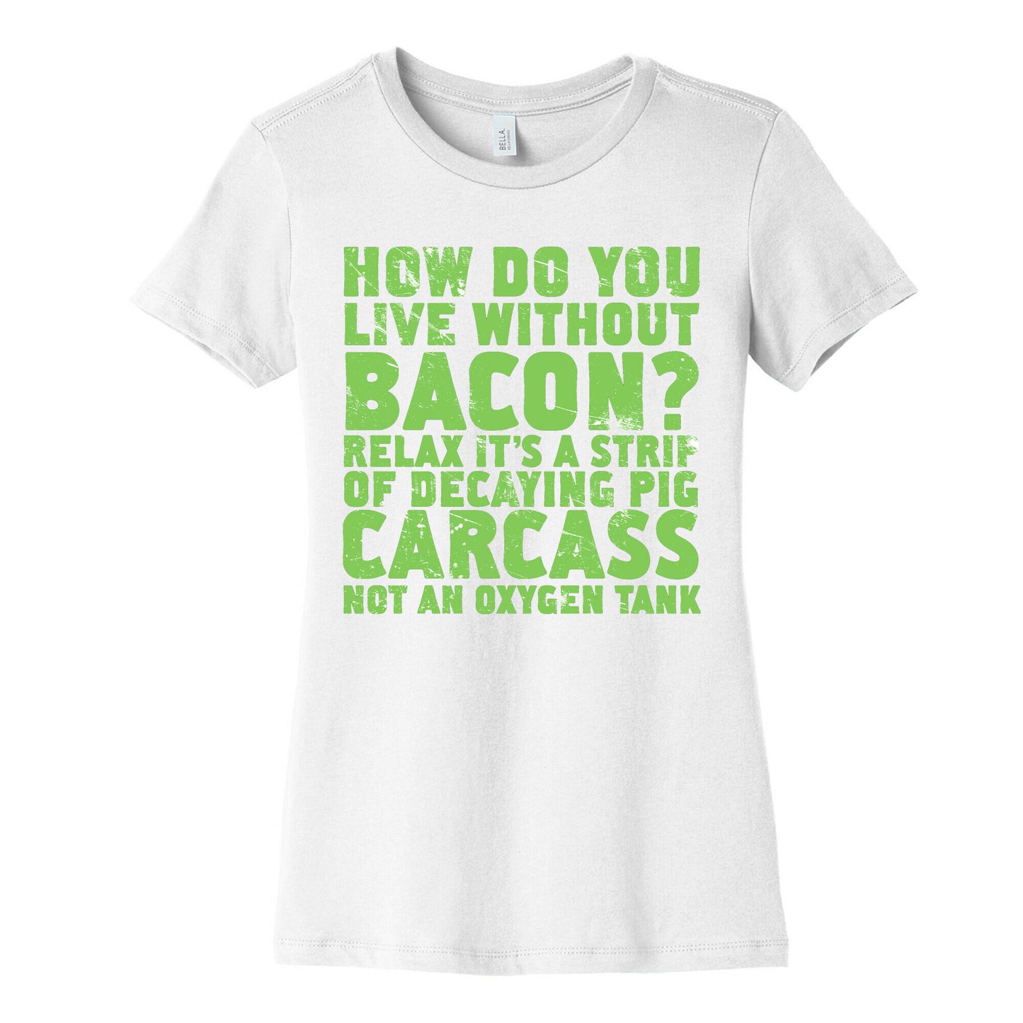 Dumb Questions Vegetarians Get Asked Women's Cotton Tee