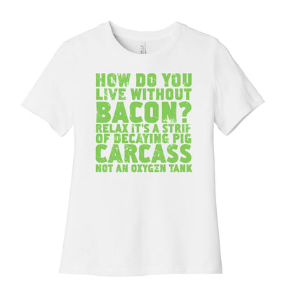 Dumb Questions Vegetarians Get Asked Women's Cotton Tee