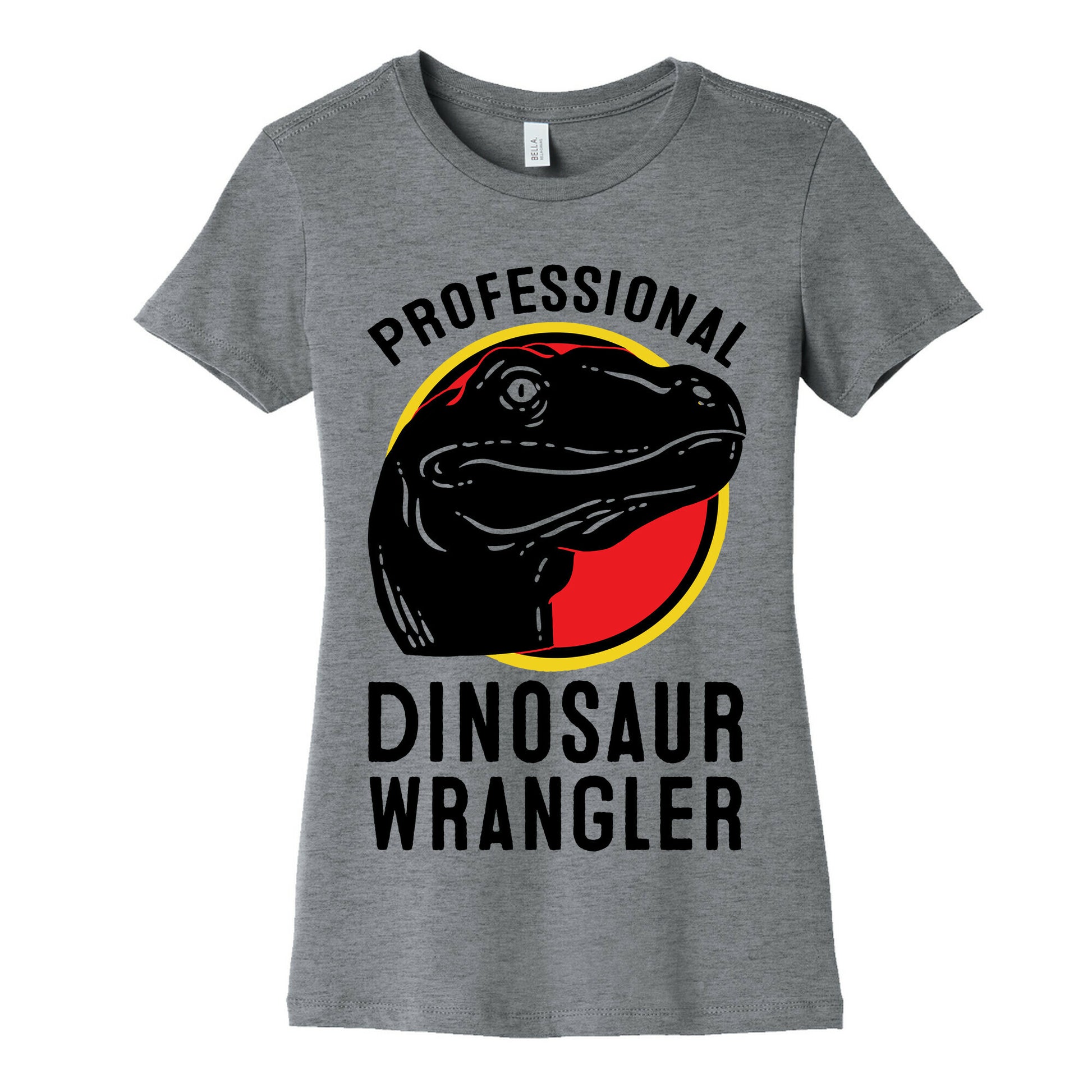 Professional Dinosaur Wrangler Women's Cotton Tee