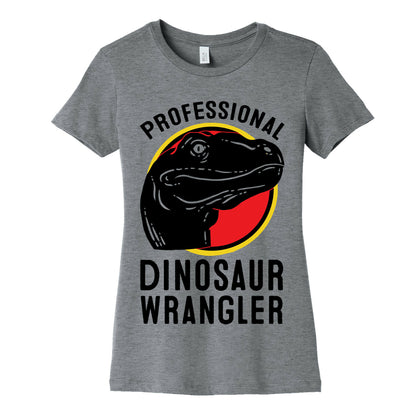 Professional Dinosaur Wrangler Women's Cotton Tee