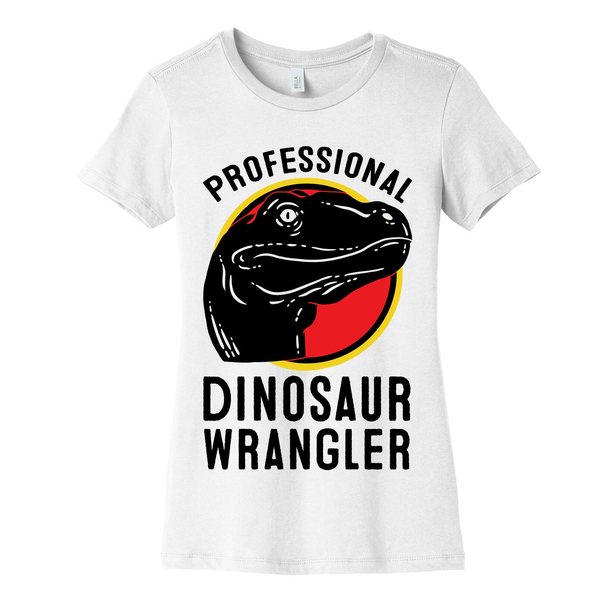 Professional Dinosaur Wrangler Women's Cotton Tee