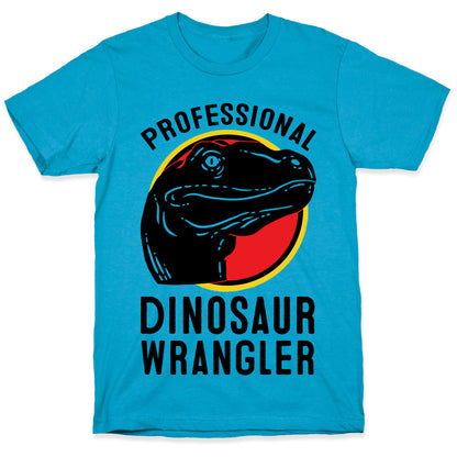 Professional Dinosaur Wrangler Unisex Triblend Tee