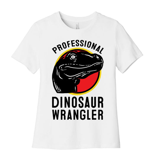 Professional Dinosaur Wrangler Women's Cotton Tee