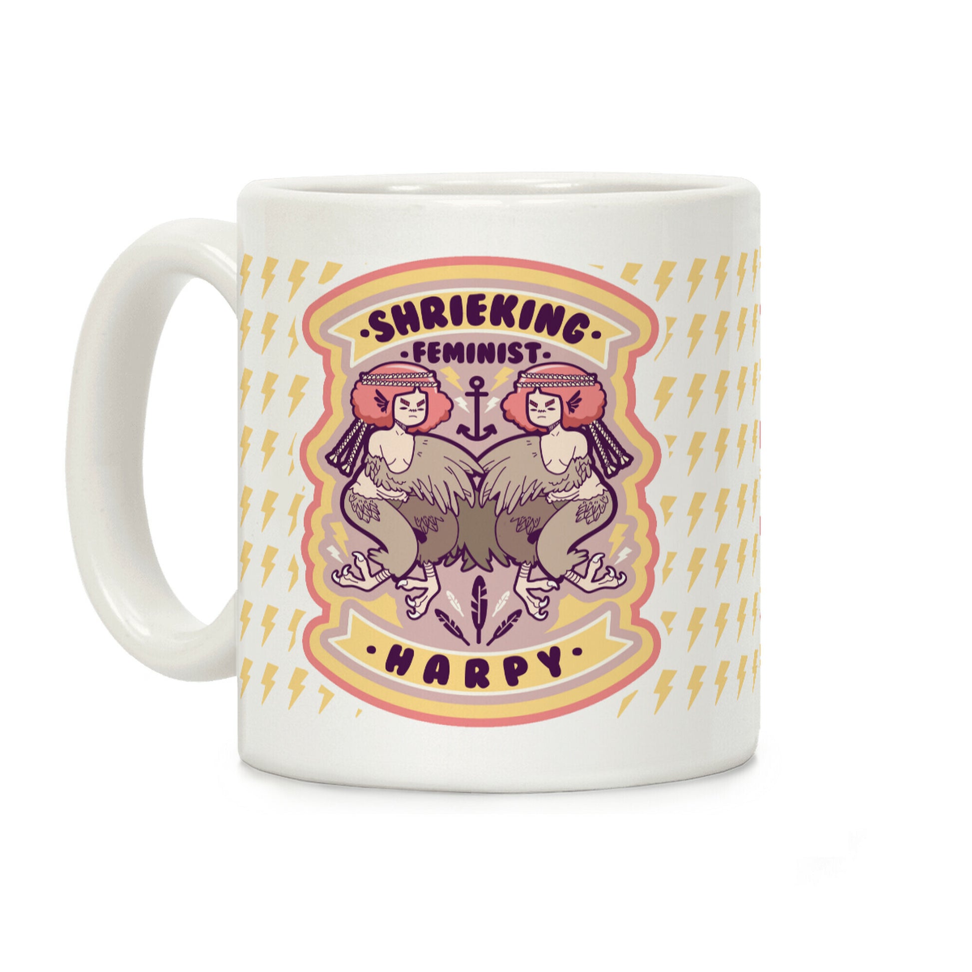 Shrieking Feminist Harpy Coffee Mug