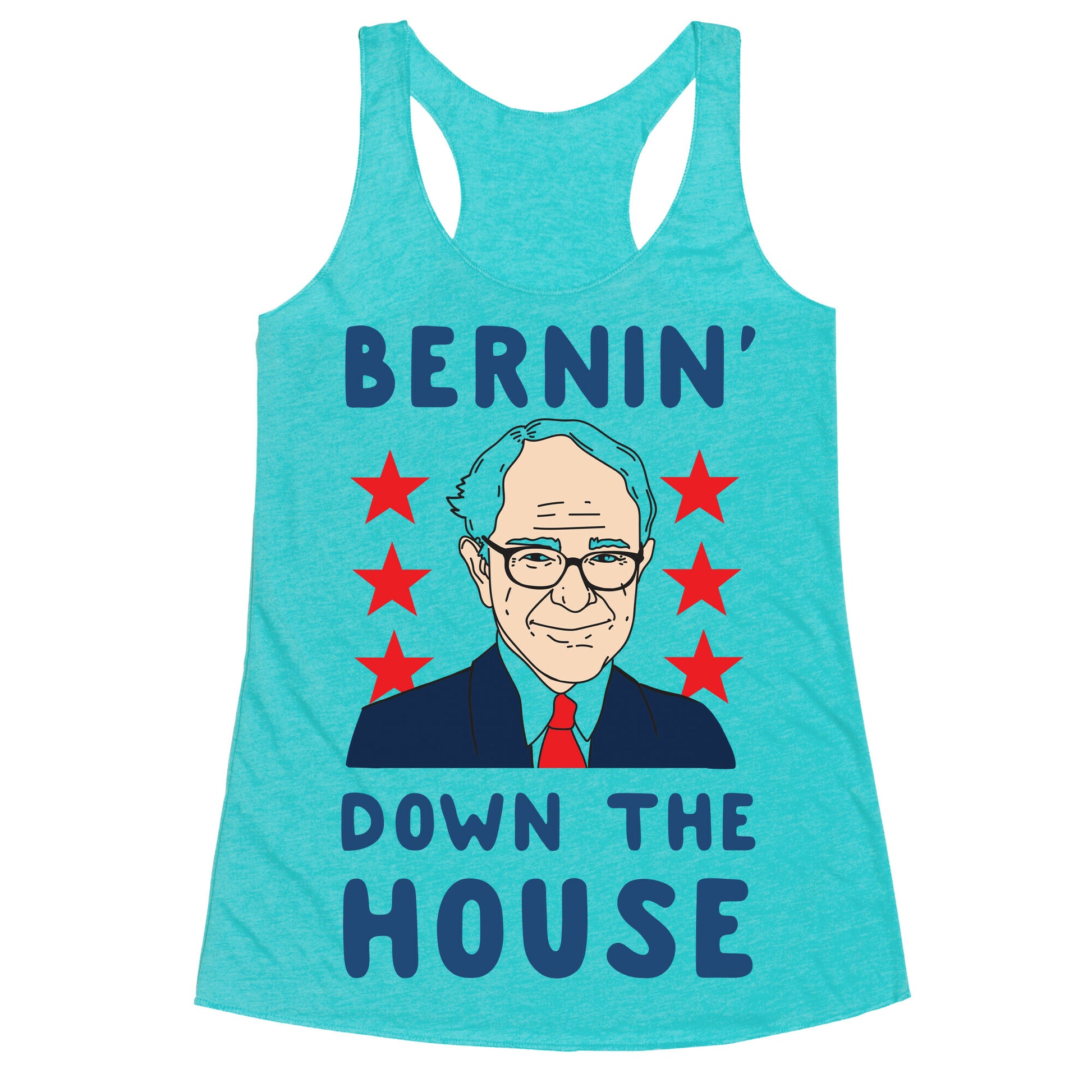 Bernin' Down the House Racerback Tank